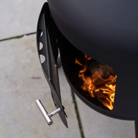 Goodlife Kos Buitenhaard RVS Zwart - Firesite