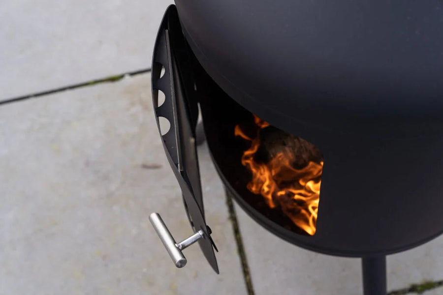 Goodlife Kos Buitenhaard RVS Zwart - Firesite