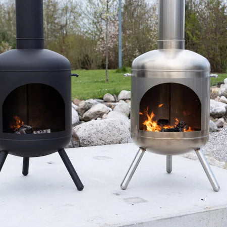 Goodlife Liv Buitenhaard RVS Zwart - Firesite
