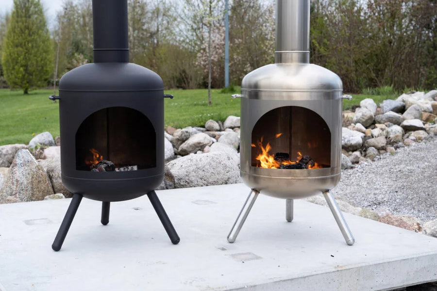 Goodlife Liv Buitenhaard RVS Zwart - Firesite