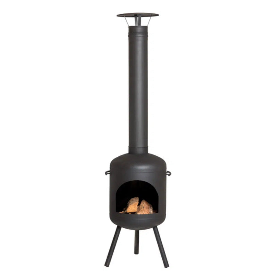 Goodlife Liv Buitenhaard RVS Zwart - Firesite