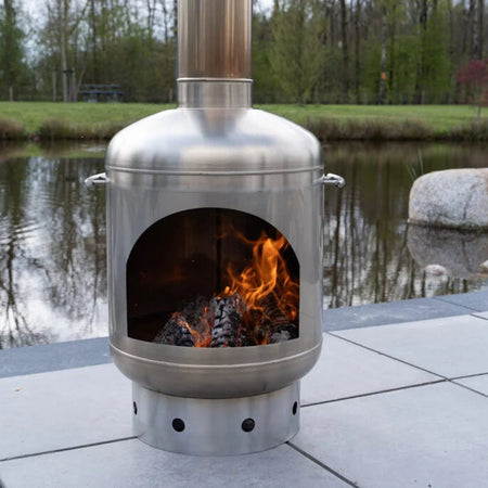 Goodlife Varme Buitenhaard RVS - Firesite