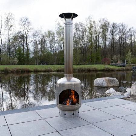 Goodlife Varme Buitenhaard RVS - Firesite