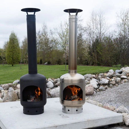 Goodlife Varme Buitenhaard RVS Zwart - Firesite