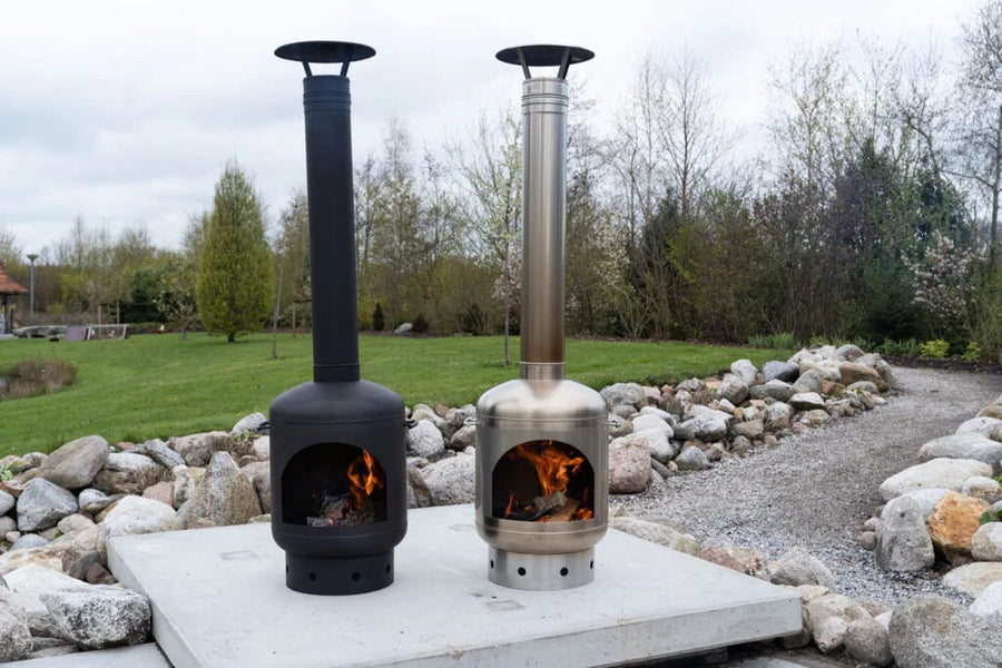 Goodlife Varme Buitenhaard RVS Zwart - Firesite