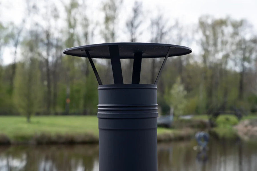Goodlife Varme Buitenhaard RVS Zwart - Firesite