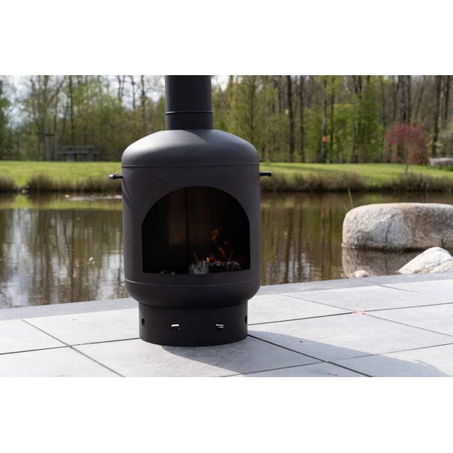 Goodlife Varme Buitenhaard RVS Zwart