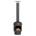 Goodlife Varme Buitenhaard RVS Zwart