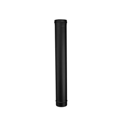 Goodlife Buitenhaard Rookkanaal RVS Zwart 100 cm
