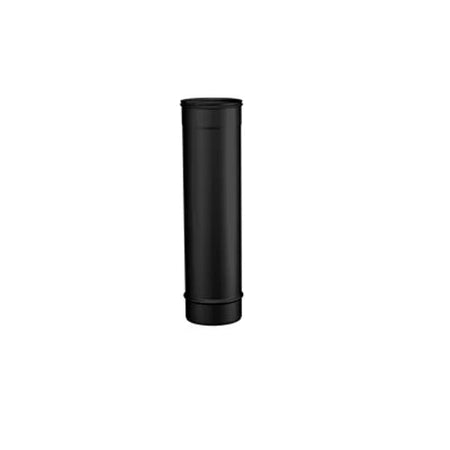 Goodlife Buitenhaard Rookkanaal RVS Zwart 50 cm - Firesite