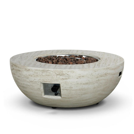 Happy Cocooning Vuurtafel Estate Bowl Travertine rond 92xH35,5 cm
