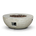 Happy Cocooning Vuurtafel Estate Bowl Travertine rond 92xH36 cm