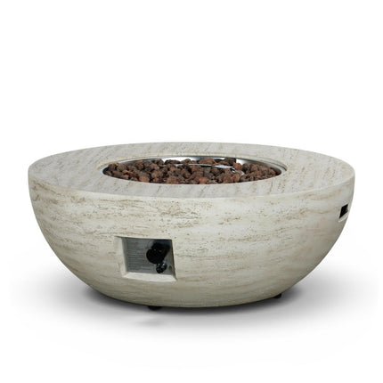 Happy Cocooning Vuurtafel Estate Bowl Travertine rond 92xH35,5 cm