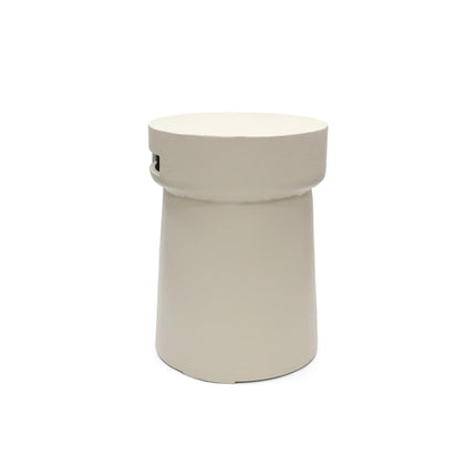Happy Cocooning Enclosure Cork Oyster Beige Gasfles cover rond 41xH55 cm