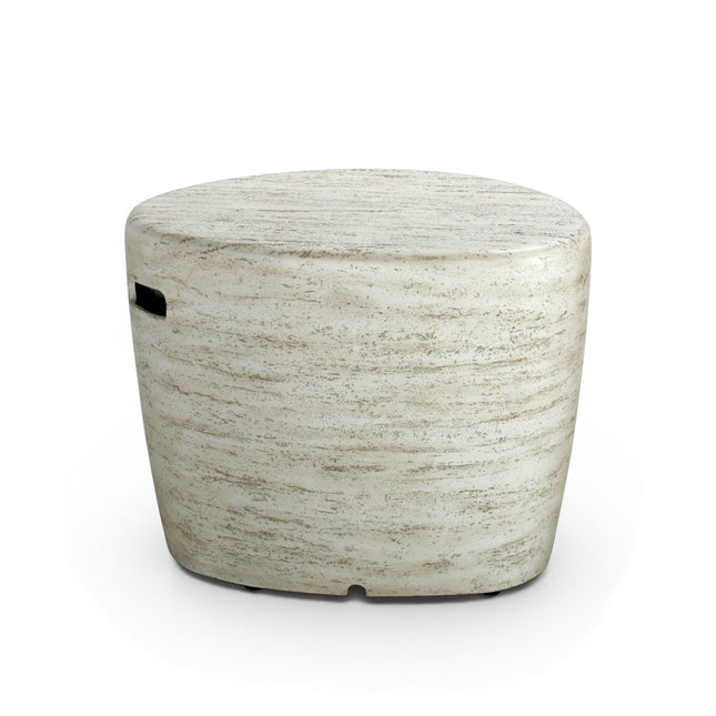 Happy Cocooning Enclosure Organic Travertine gasfles cover 70x60xH54 cm