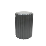Happy Cocooning Enclosure Rib Smokey Anthracite Gasfles cover rond 41xH55 cm