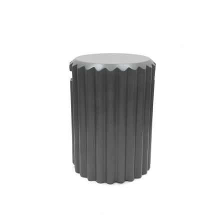 Happy Cocooning Enclosure Rib Smokey Anthracite Gasfles cover rond 41xH55 cm