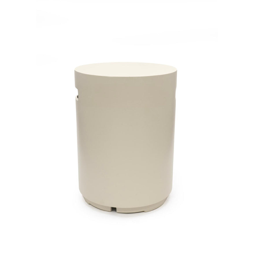 Happy Cocooning Enclosure Oyster Beige Gasfles cover rond 40xH55 cm
