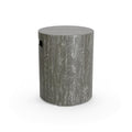 Happy Cocooning Enclosure Oscuro Travertine Gasfles cover rond 40xH55 cm