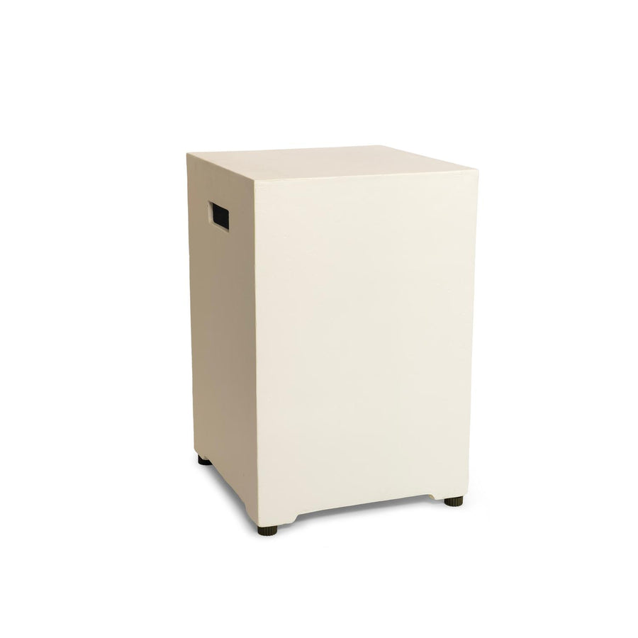Happy Cocooning Enclosure Oyster Beige Gasfles cover vierkant 40xH55 cm