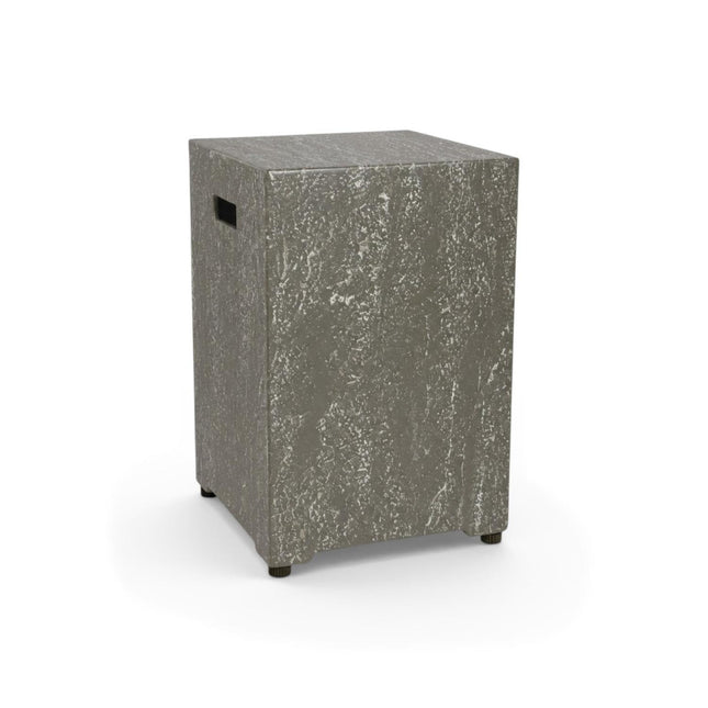 Happy Cocooning Enclosure Oscuro Travertine gasfles cover vierkant 40x40xH55 cm