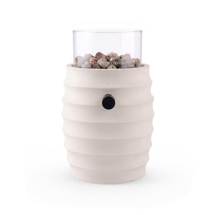 Happy Cocooning Lumi Cocoon Original beige gaslantaarn rond 25xH37 cm