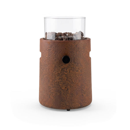 Happy Cocooning Lumi Cone Brown gaslantaarn rond 25xH37 cm