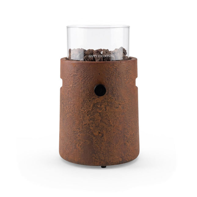 Happy Cocooning Lumi Cone Brown gaslantaarn rond 25xH37 cm