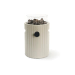 Happy Cocooning Lumi Rib Oyster Beige Tafelbrander rond  21xH37 cm