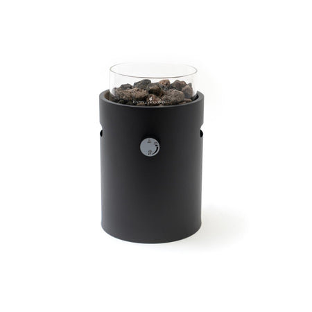 Happy Cocooning Lumi Steel Nordic Black Tafelbrander rond 21xH37 cm