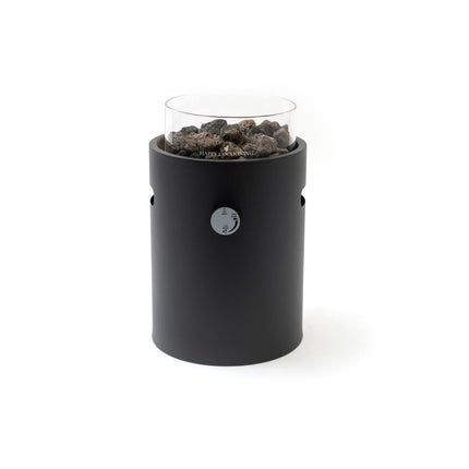 Happy Cocooning Lumi Steel Nordic Black Tafelbrander rond 21xH37 cm
