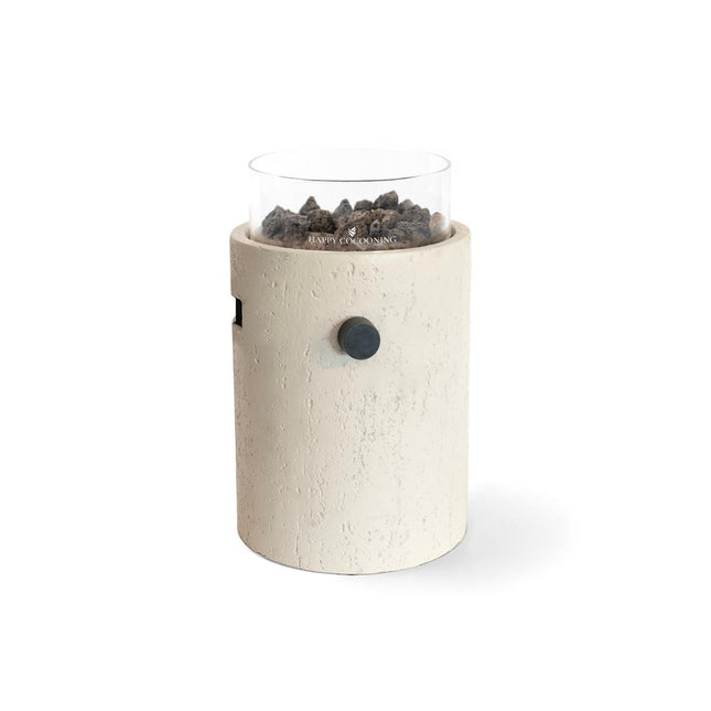 Happy Cocooning Lumi Stone Tafelbrander rond 21xH37 cm