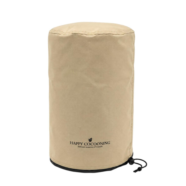 Happy Cocooning beschermhoes voor Lumi gaslantaarn, beige, Ø25xH40 cm