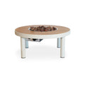 Happy Cocooning Vuurtafel Riviera Oyster Beige rond 80xH34 cm