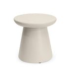 Happy Cocooning bijzettafel Oyster Beige rond 45xH45 cm