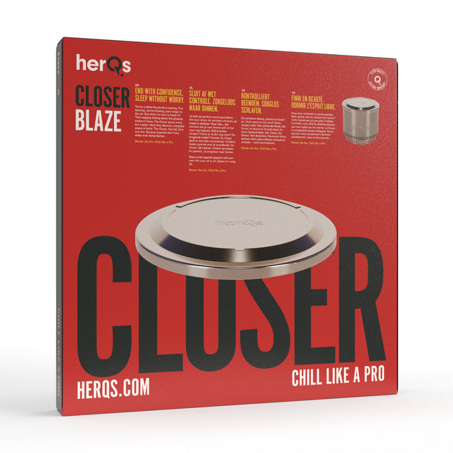 HerQs Closer Deksel voor rookvrije vuurkorf Blaze