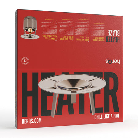 HerQs Heater Warmteverspreider voor Blaze rookvrije vuurkorf - Firesite