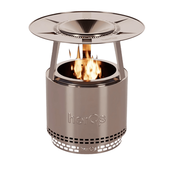 HerQs Heater Warmteverspreider voor Blaze rookvrije vuurkorf