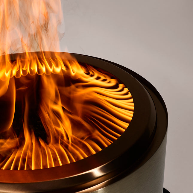 HerQs rookvrije Vuurkorf Blaze 49,5 cm + Gratis 100 Igniters