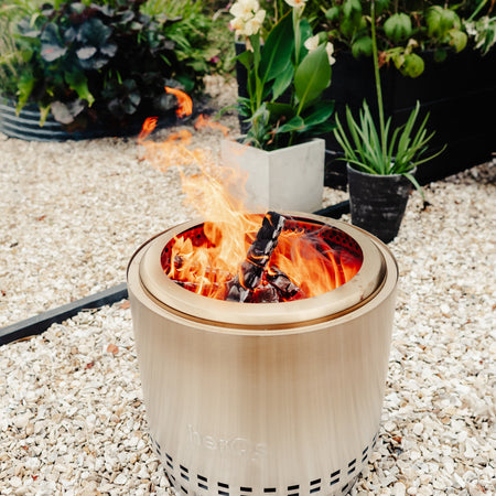 HerQs rookvrije Vuurkorf Blaze 49,5 cm - Firesite