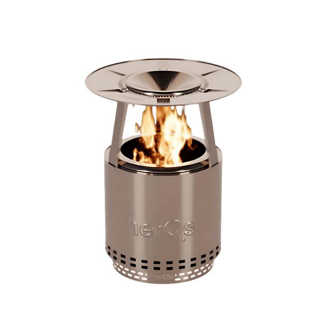HerQs Heater Warmteverspreider voor Cozy rookvrije vuurkorf