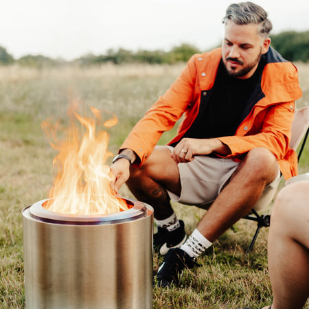HerQs rookvrije Vuurkorf Cozy 38 cm - Firesite