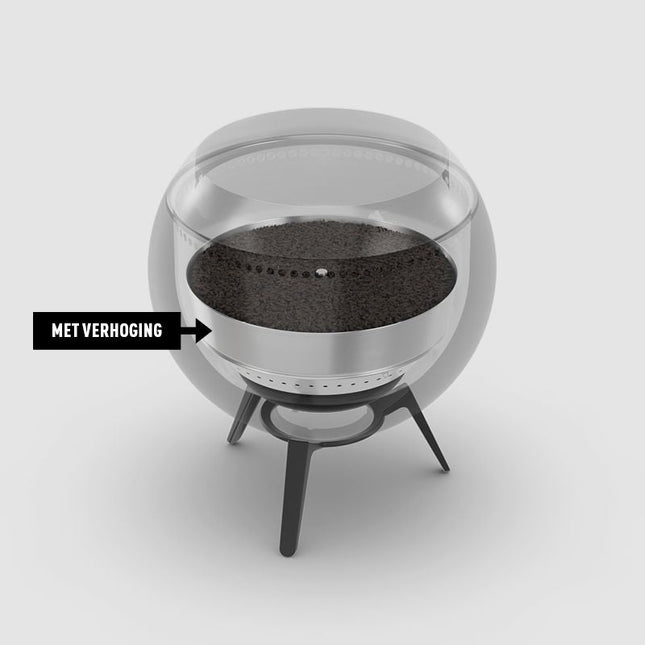 Höfats MOON 45 Verhoging voor asschaal - Firesite