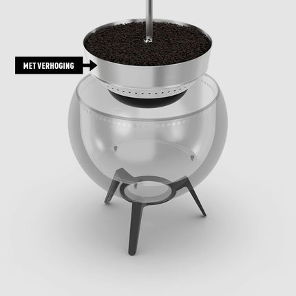Höfats MOON 45 Verhoging voor asschaal