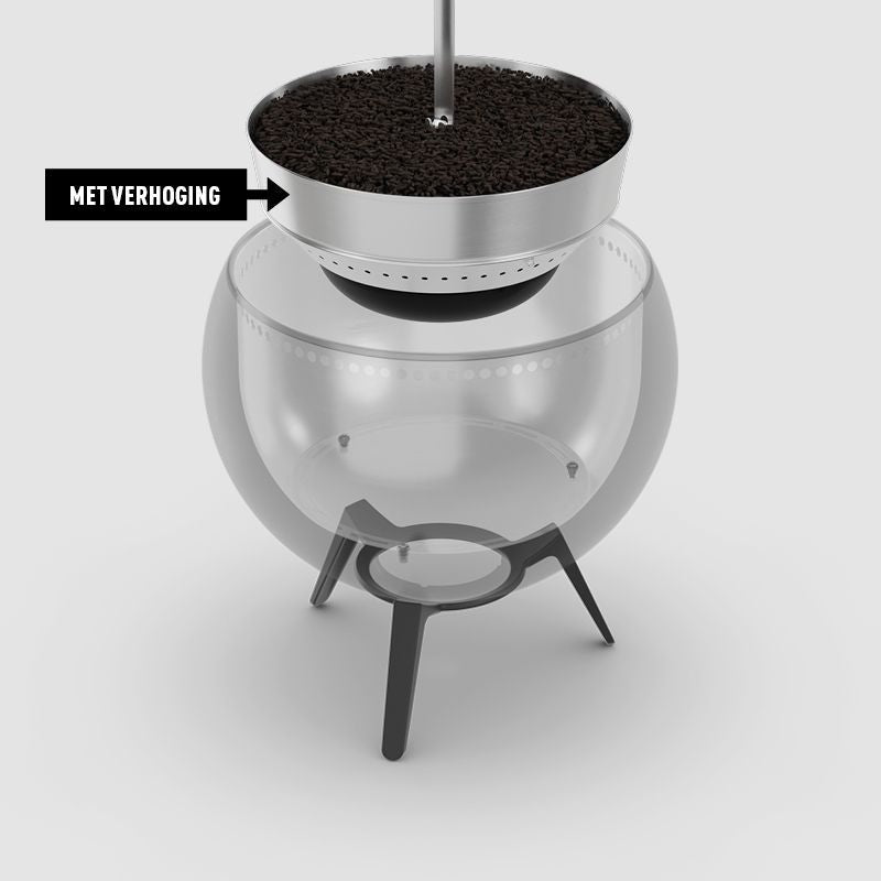 Höfats MOON 45 Verhoging voor asschaal - Firesite