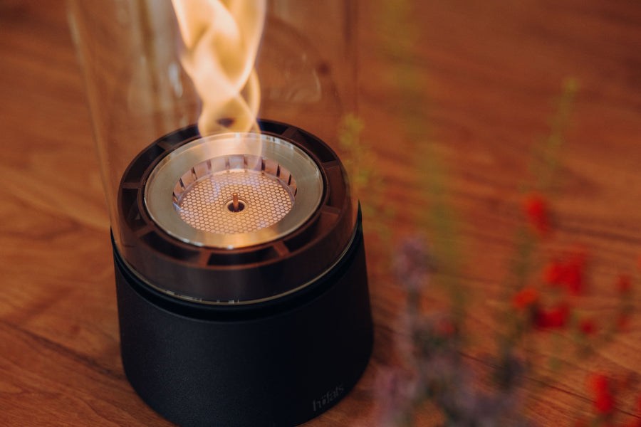 Höfats SPIN Air 1200 Tafelvuur Mat Zwart - Firesite