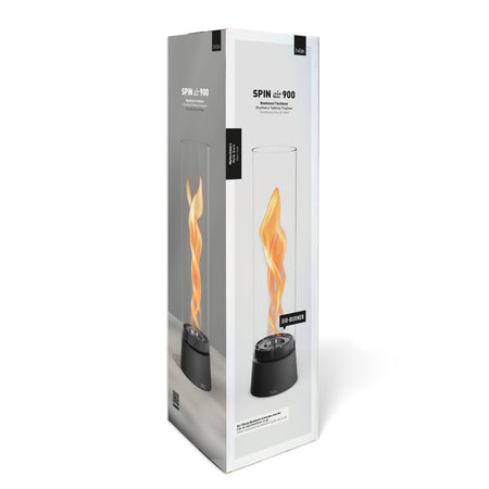 Höfats SPIN Air 900 Tafelvuur Mat Zwart - Firesite