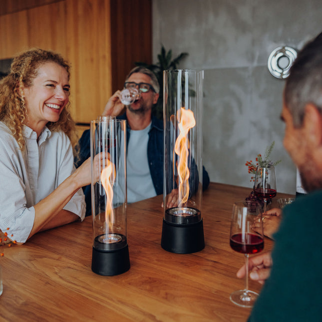 Höfats SPIN Air 900 Tafelvuur Mat Zwart