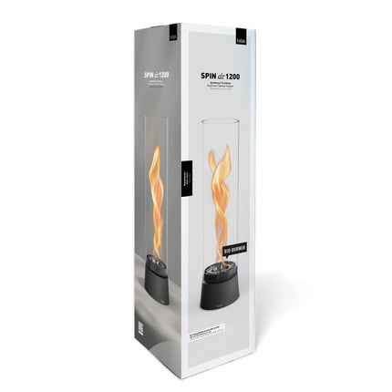 Höfats SPIN Air 1200 Tafelvuur Mat Zwart