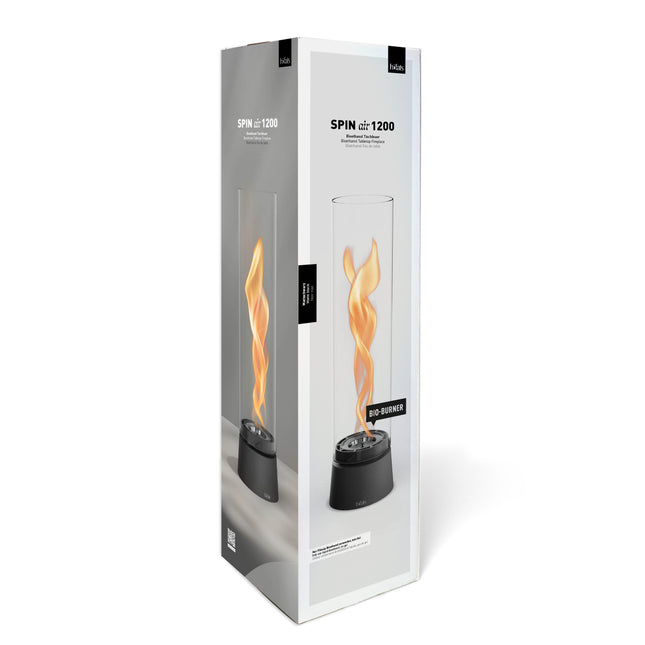 Höfats SPIN Air 1200 Tafelvuur Mat Zwart